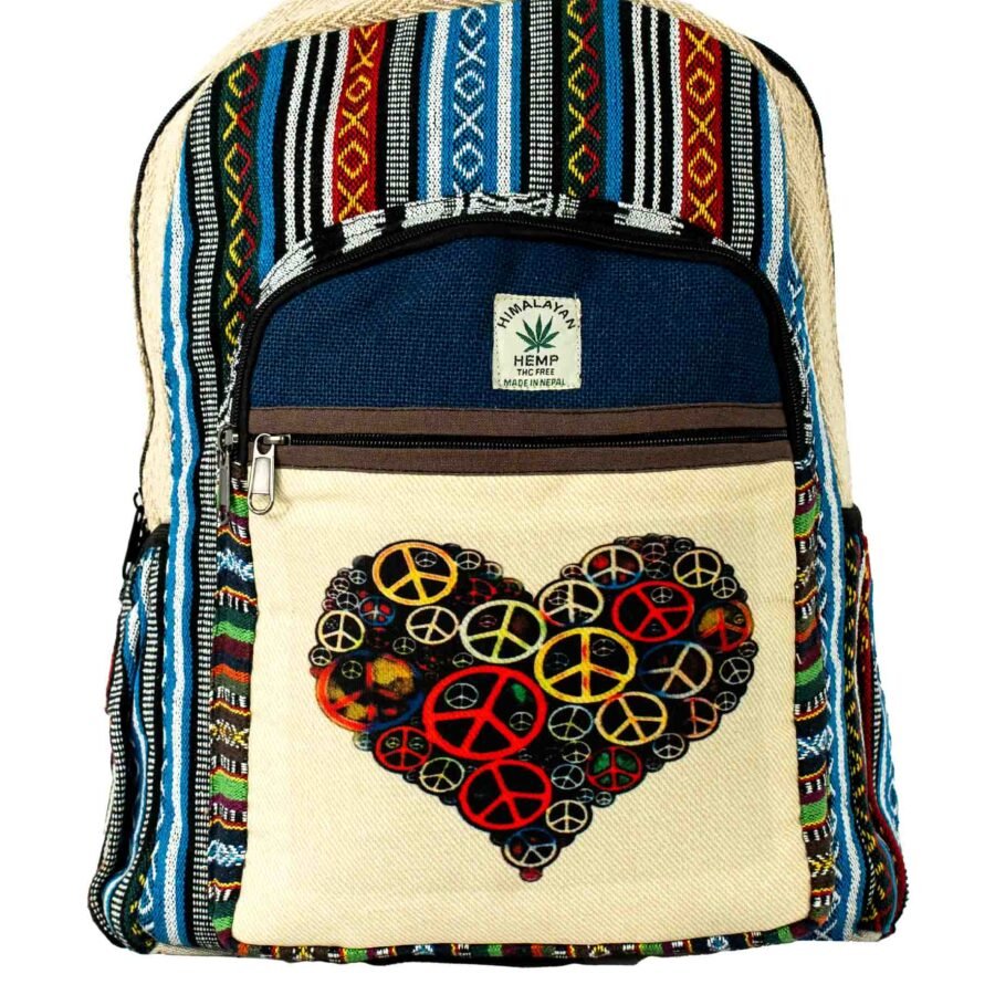 Mochila Nepal corazón