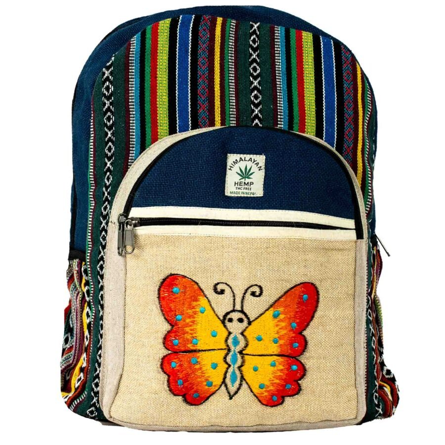 Mochila Nepal mariposa