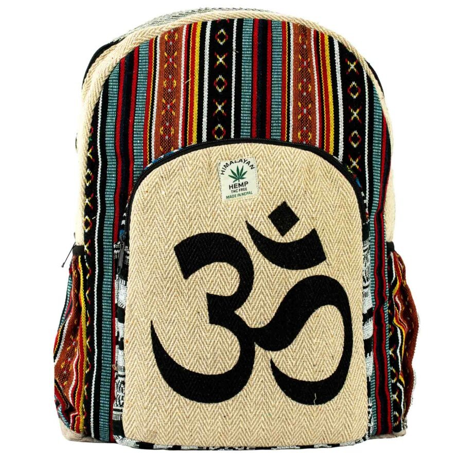 Mochila Nepal artesanal OM